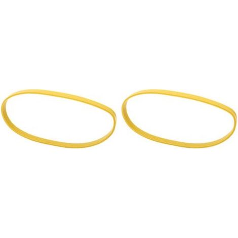Pneus de scie à ruban, 2 pièces, remplacement de pneu en caoutchouc antidérapant pour le travail du bois pour roue de scie à ruban de 8 pouces jaune (1/5)
