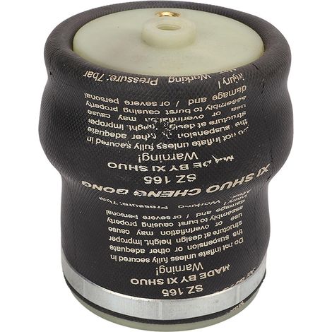 Suspension pneumatique de siège avec ressort, 2,5 MPa, caoutchouc et métal, excellente absorption des chocs, universelle pour camions (1/5)