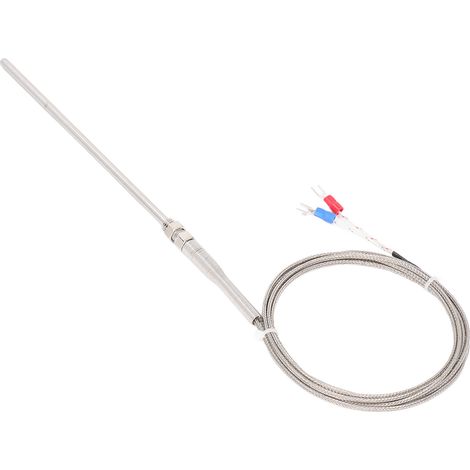 Capteur de température à thermocouple BERM, sensible à la chaleur, de type K, pour la mesure de température jusqu'à 2 m (6,6 pi). (1/5)
