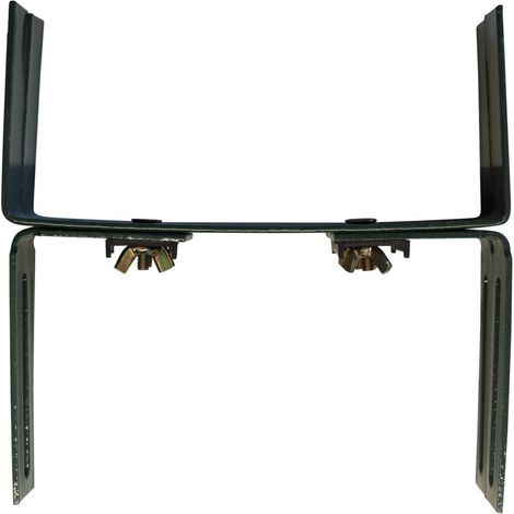 Blumenkastenhalter H-Form grün (1/3)