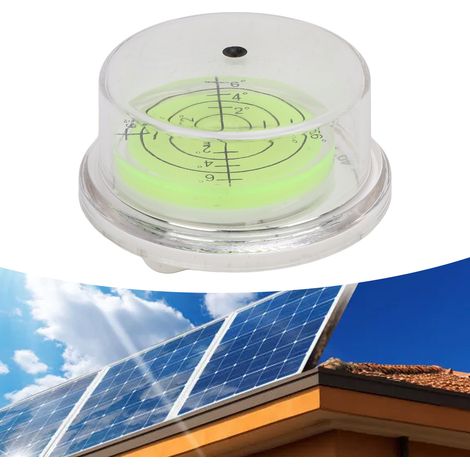 [Dispositivo de optimización solar] [Herramientas] Buscador de ángulo solar portátil de ABS – Buscador solar con indicador de luz para paneles solares (1/5)