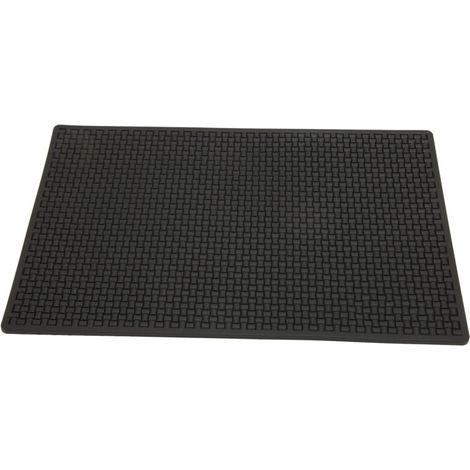 Non-slip, flexible, and waterproof silicone barber mat for clippers, brushes, and scissors (1/5)