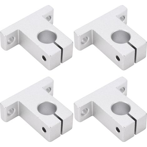 SK12 Linearführungshalterung aus Aluminium, 10 Stück, Führungsschiene mit Endstütze für 3D-Drucker (1/5)