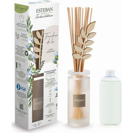 DIFFUSORE A BASTONCINI CON RICARICA FRESCHEZZA DEL LINO 100ML