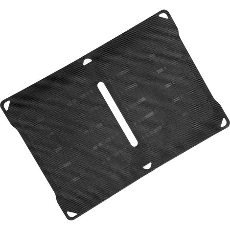 Panneau Solaire Pliable 10W Chargeur USB Double Monocristallin Haute Efficacité Portable pour Camping Randonnée Van (1/5)
