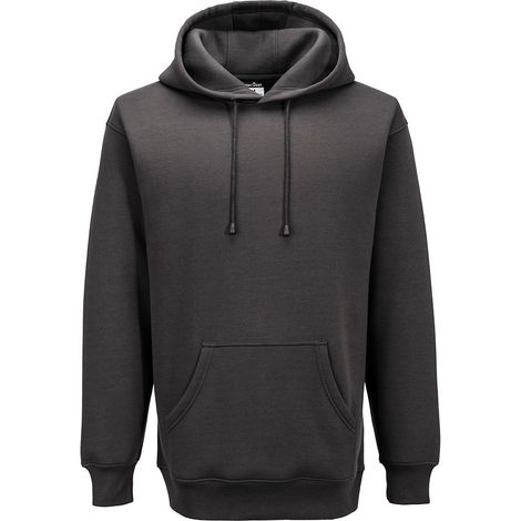 Kapuzensweatshirt Roma - Größe XXL - Metallgrau - Portwest