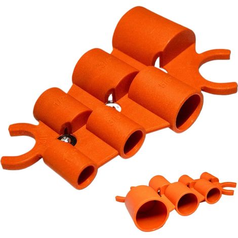 Alésoir de tuyau, outil d'ébavurage professionnel en cuivre pour plomberie idéal pour les tuyaux en PVC, PPR, laiton et aluminium, outils de plomberie pour professionnels (1/5)