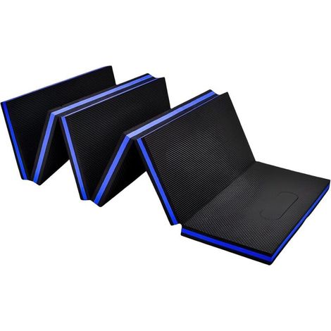 Tapis de mécanicien extra solide en EVA, tapis de travail avec genouillères, outil multifonction pour atelier, jardin et garage automobile (1/5)