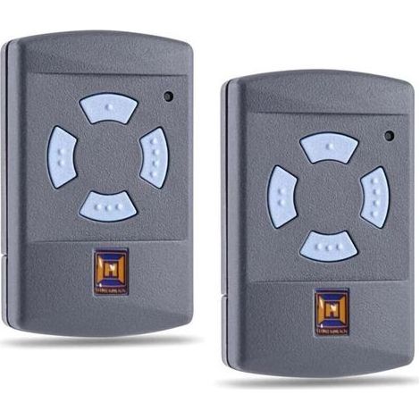 Télécommande porte garage Hörmann HSM4 868 MHz avec 2 émetteurs et pilesTélécommande garage (1/4)
