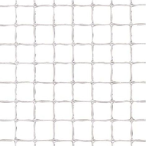 Treillis électrosoudé galvanisé 6x6 mm – Rouleau 25 mètres – Épaisseur fil 0,6 mm – Résistant à la corrosion – Usage clôtures et travaux manuels – Saturnia (1/2)