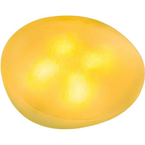 Dalle de jardin solaire lumineuse en plastique PP, LED blanc chaud, pour allée extérieure, jardin ou terrasse. (1/5)