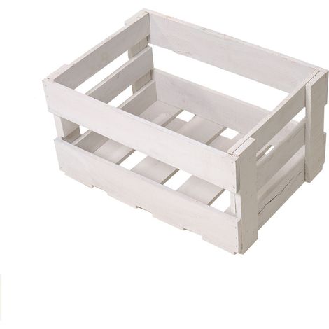 Neue Weinkisten Weiß ca 46 x 30,5 x 24cm Obstkiste Holzkiste Regalkiste Weinlagerung Weinregal (1/5)