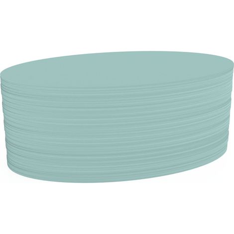 Magnetoplan Kommunikationskarte oval, 190 x 110 mm, 500 Stück, blau, oval 192 x 111 mm, 500 BL 500 Stk