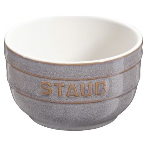 Ramekins 8 cm Grigio Graphite in Ceramica