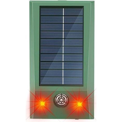 Répulsif solaire ultrasons anti-souris - rats - insectes - Énergie solaire (1/4)