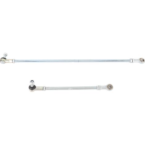 Kit Dirección Yerf Dog Go Kart, Bieletas Acero Corta y Larga, Repuesto Preciso Anticorrosión – Ideal para Pistas de Carreras (1/5)