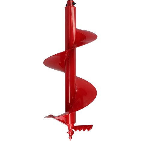 Mèche diamètre 300 mm pour tarière thermique – longueur 80 cm - Mèche de Forage Acier - Pose de Poteaux Clôture Plantation (1/5)