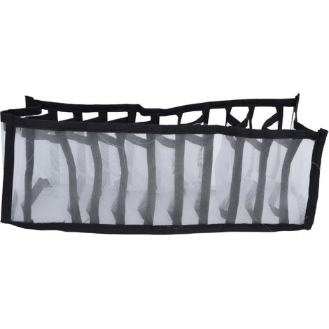 Boîte de Rangement pour Sous-vêtements - Tiroir Pliable avec 11 Cases pour Culottes, Chaussettes et Soutiens-gorge