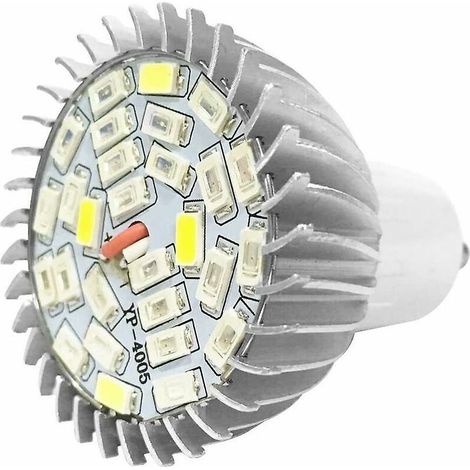 Plant poussent l'ampoule, 28 W Spectrum complet LED poussent la lumière pousse ampoule pour la plante de fleurs 85V-265V (1/4)