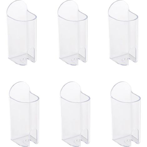 CCYKXA 6er-Set elektrische Zahnbürstenhalter, elektrischer Zahnbürstenständer, multifunktionaler, wandmontierter Zahnbürstenorganizer, selbstklebender Zahnbürstenhalter fürs Badezimmer (1/5)