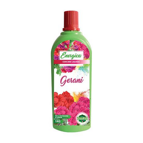 CONCIME LIQUIDO GERANI ENERGICA - KG 1- 6 pezzi