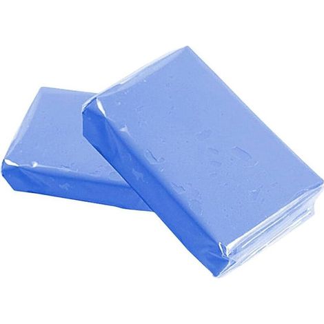 Reinigungsknete für Autos, 100 g Professionelle Autoreinigungspaste, magische Reinigungsknete zur Entfernung von Autoschlamm, Lackreiniger, Abplatzern und Insektenresten (2 Stück)