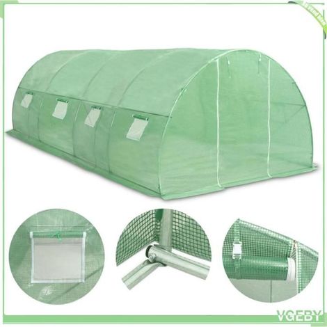 Serre - FAFEICY - 45536 - 18 m² - 600x300x200 cm - PE 140 g/m² (1/5)
