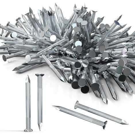 Galvanised Steel Nails for Concrete Walls (100 mm) (1/3)