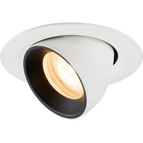 Spot encastré Numinos Gimble XS blanc/noir 2700K - 55 deg - 1010041