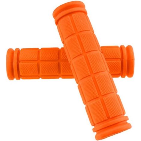 Anti-Rutsch-Fahrradlenkergummi orange, 2 Paar (4 Stück)