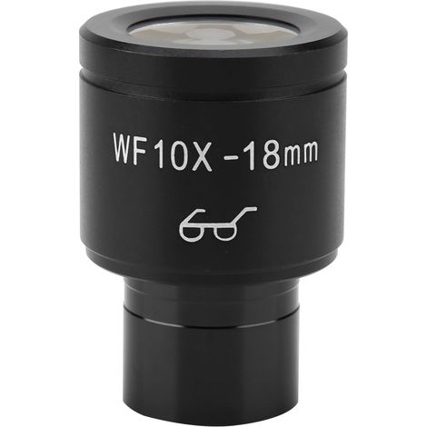 WF10X/18mm Biological Microscope Wide Angle Hight Eyepiont Eyepiece Lens (1/5)