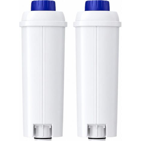 Filtre à eau de rechange pour machine à café Delonghi DLSC002, à charbon actif, 1 pièce, blanc (2 pièces) (1/5)