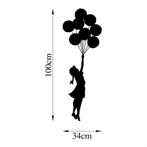 Decorazione da parete in metallo Accessory Nero (1/5)