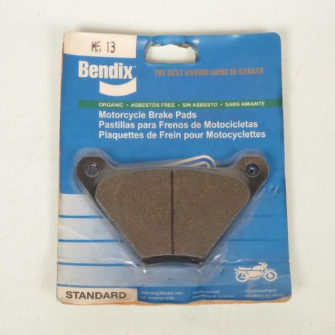 Plaquette de frein Bendix pour moto Harley Davidson 1200 FLH 1975 (1/2)