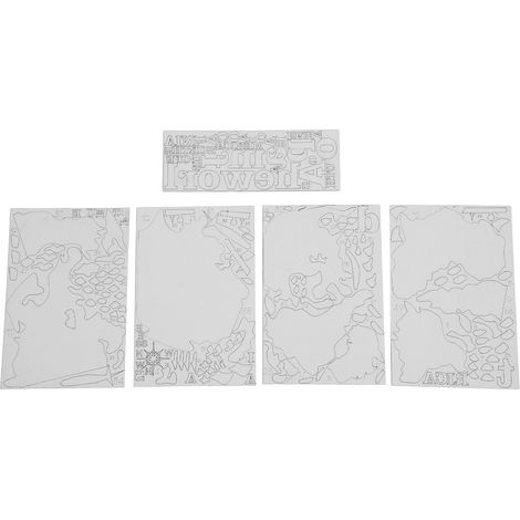 Stickers muraux 3D Carte du monde à faire soi-même - Décoration murale pour salon, chambre, fond TV, décoration intérieure (1/5)