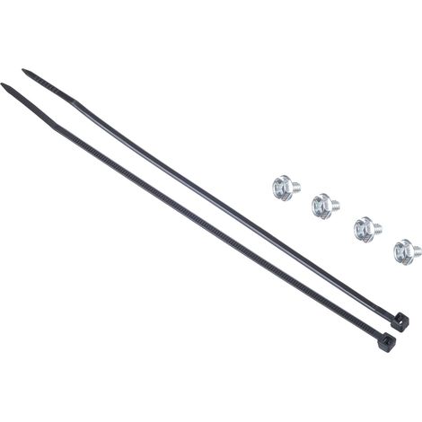 Kit de vis et de sangles de fixation Akyga AK-CA-67 pour boîtier d'alimentation ATX (4+2 pièces)