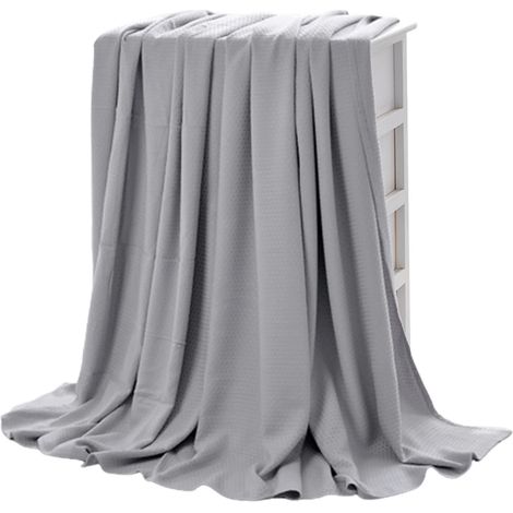 Decorative cooling blanket for the home, ideal for hot sleepers and night sweats, cooling blanket for all seasons, ultra-cool and lightweight blanket, absorbs body heat to keep you cool.