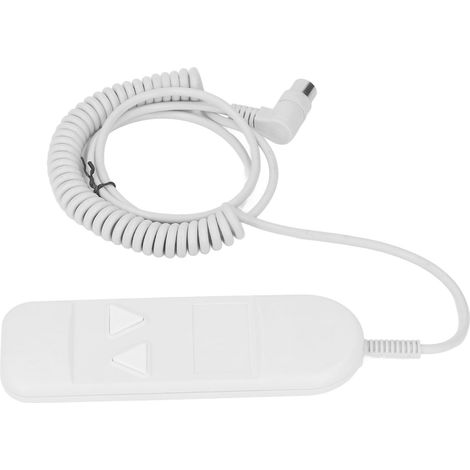 Télécommande 8 broches à 2 boutons, manette de remplacement en plastique pour fauteuil releveur/inclinable électrique