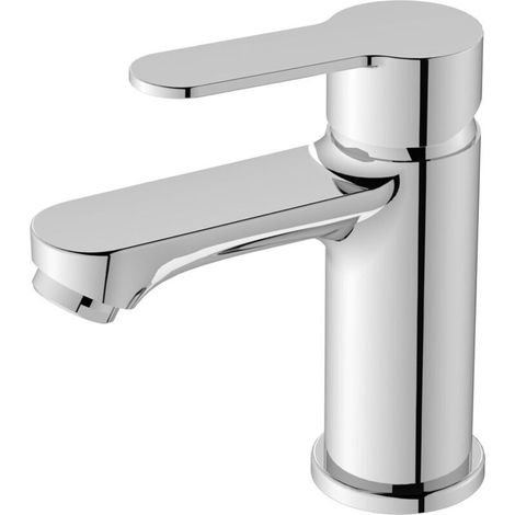 Mitigeur Lavabo Salle de Bain– Robinet Monocommande, Économie d’Eau et d’Énergie, avec Bec Hauteur 78 mm, Installation Facile, G 3/8 Robinetterie,Chromé (1/5)
