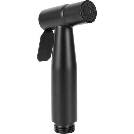 Set Bidet Filetage G1/2 en Acier Inoxydable - Pulvérisateur pour Toilettes - Noir