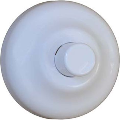 Rosone filettato e pulsante bianco ricambio 80007530 pucci
