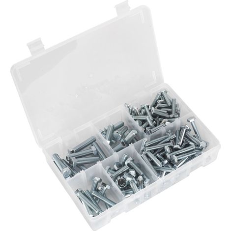 Sealey AB047UNF Setscrew Assortment 1/4""-3/8""UNF 144pc