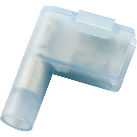 Cosse faston RS PRO, Isolé, Bleu (1/2)
