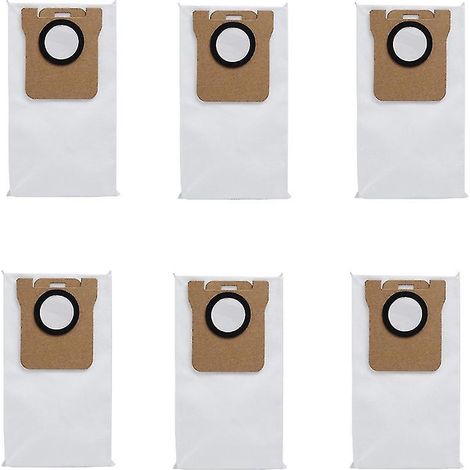 6 Ersatz-Staubbeutel für Xiaomi Mijia Stytj05zhm Staubsauger (1/4)