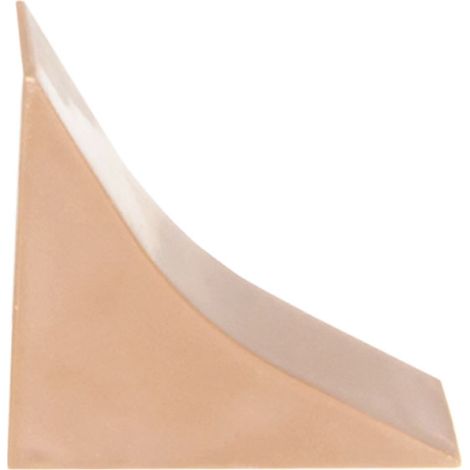 Holzbrink – Embout finition pour profil d’étanchéité 23x23 mm – PVC résistant à l'humidité et aux moisissures – Protection contre infiltrations – 1 pièce (1/3)