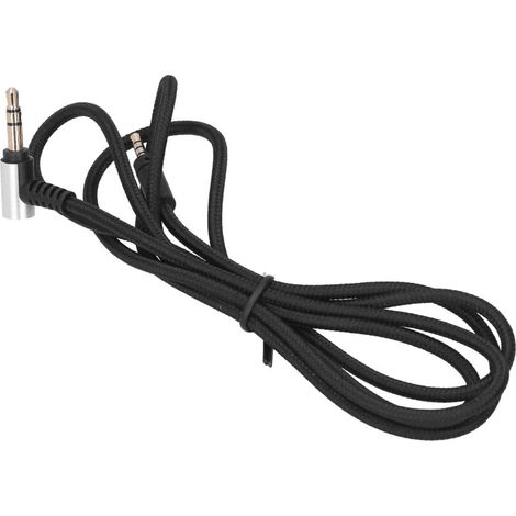 Câble de remplacement tressé noir 1,2 m pour Sennheiser Momentum (1/5)