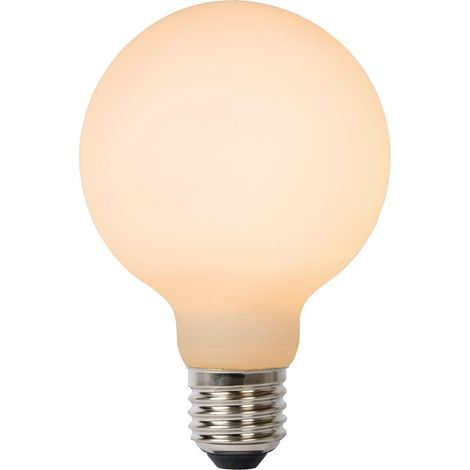 G125 - Ampoule filament - Ø 12,5 cm - LED 3 StepDim - E27-1x8W 2700K - Opalin (1/5)