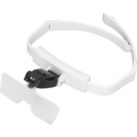 Loupe frontale rechargeable, pliable, mains libres, bandeau, loupe LED pour bijoutier