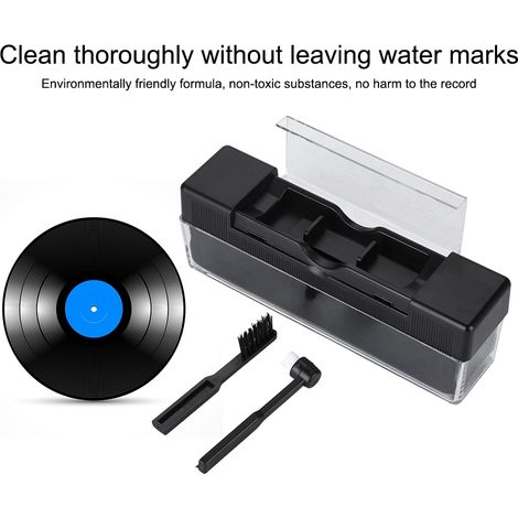 Nettoyeur Anti-Statique pour Disques Vinyle, Brosse de Nettoyage et Enlève-Poussière pour Platine Vinyle (1/5)
