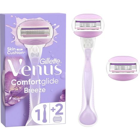 Rasoir Gillette Venus Breeze épilation Douce 2-en-1 Avec Gel Intégré - Gillette (1/5)